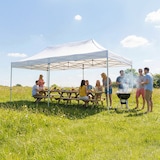 thumbnail of Carpa Cenador Plegable Profesional Aluminio Expert 3x6 Negro | Estructura Hexagonal 40x40x1,6 mm | Resistente para Exterior y Eventos