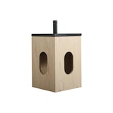 thumbnail of Ensemble lave-mains d'angle suspendu SKINO avec robinet noir