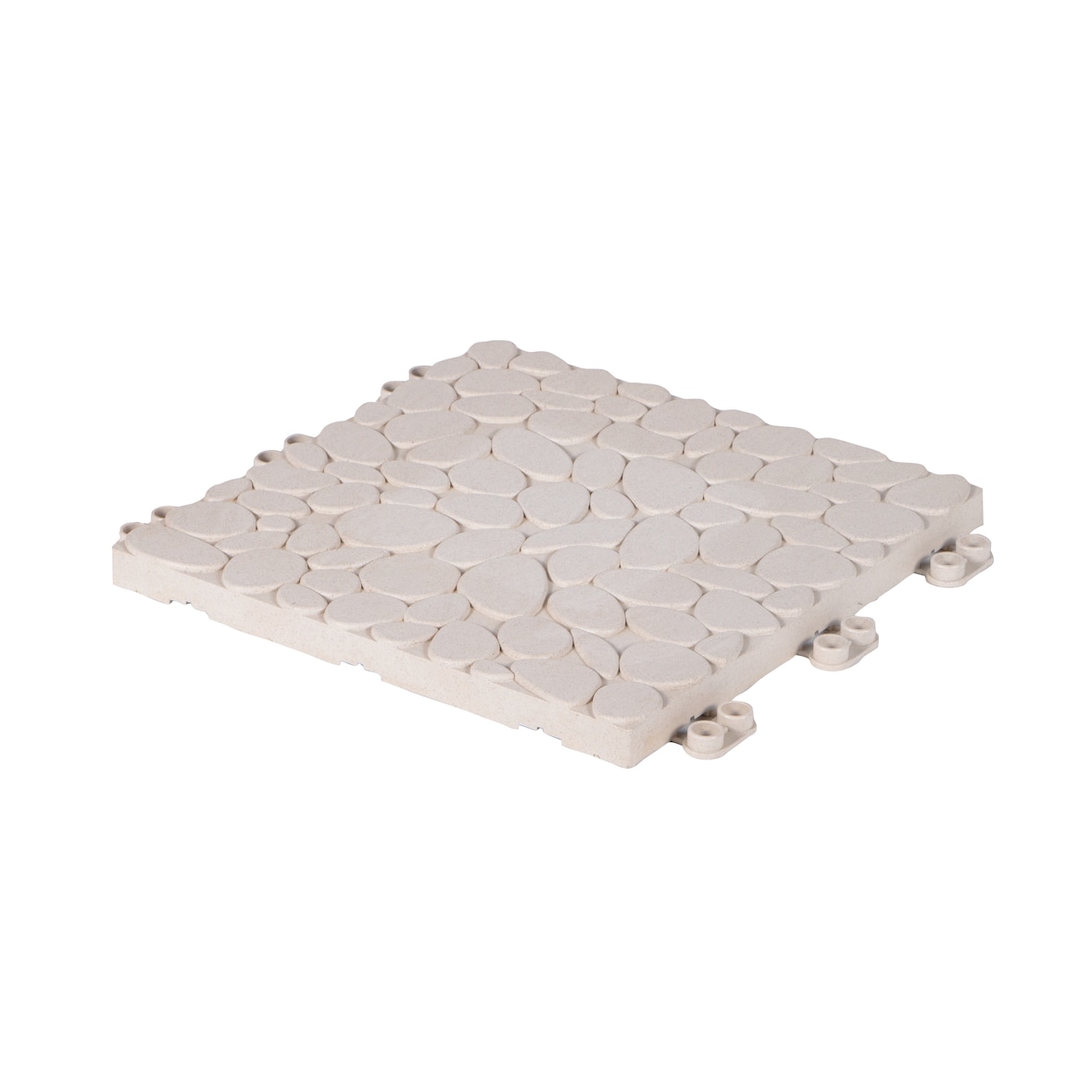 Pack 9 Lajes Clickfloor Pedra Lop Branco 30X30Cm