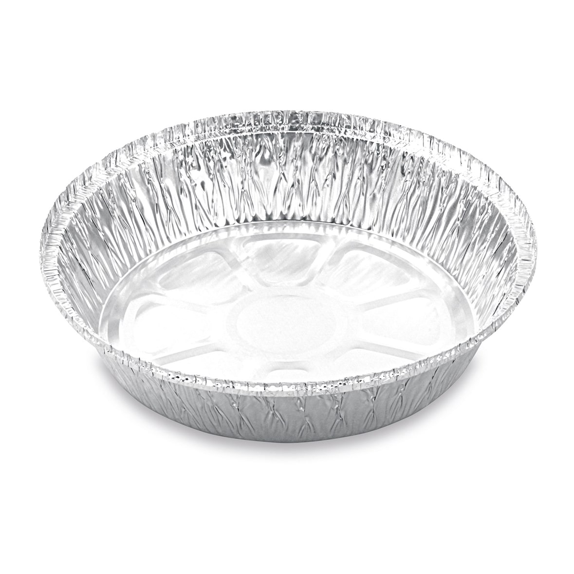 100x Aluschale Backform Auflaufform rund 1000 ml stehender Rand O208 x 49mm