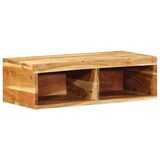 thumbnail of Helloshop26 - Platzsparendes wandmontiertes TV-Möbel mit viel Stauraum 60 x 30 x 19 cm aus natürlichem Akazienholz 02_0057703