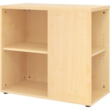 thumbnail of bümö Schreibtisch Schrank in Ahorn, Container Schrank Büro für Ordner & Co. - Anstell-Container Schreibtisch, Schreibtisch Kommode, Büro Schrank