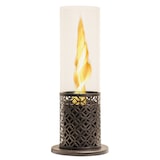 thumbnail of Camino a bioetanolo biocamino da tavolo TOLOSA Nero Oro D20 x H49,5 interno esterno