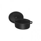 thumbnail of Cocotte Ovalada Staub De 33 Cm Color Negro