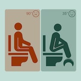 thumbnail of Relaxdays Toilettenhocker, verstellbar, Stuhlgang Unterstützung, WC Hocker Erwachsene, Bambus, HxBxT: 23x36x32 cm, natur