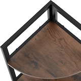 thumbnail of tectake Estantería Castlebar 30 x 30 x 150 cm  Madera Industrial Oscura, Rústica