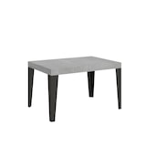 thumbnail of Mesa extensível 140/224x80cm Flame Concrete com pés antracite