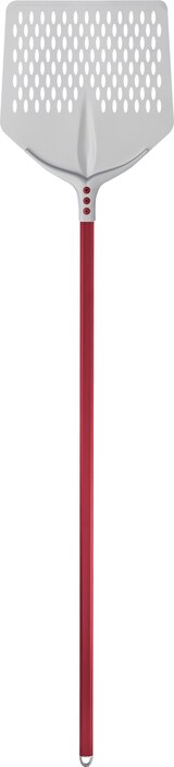 thumbnail of Cerutti Inox pala per pizza in alluminio anodizzato quadra forata Tulip 33x33 manico 120 cm, 752F33