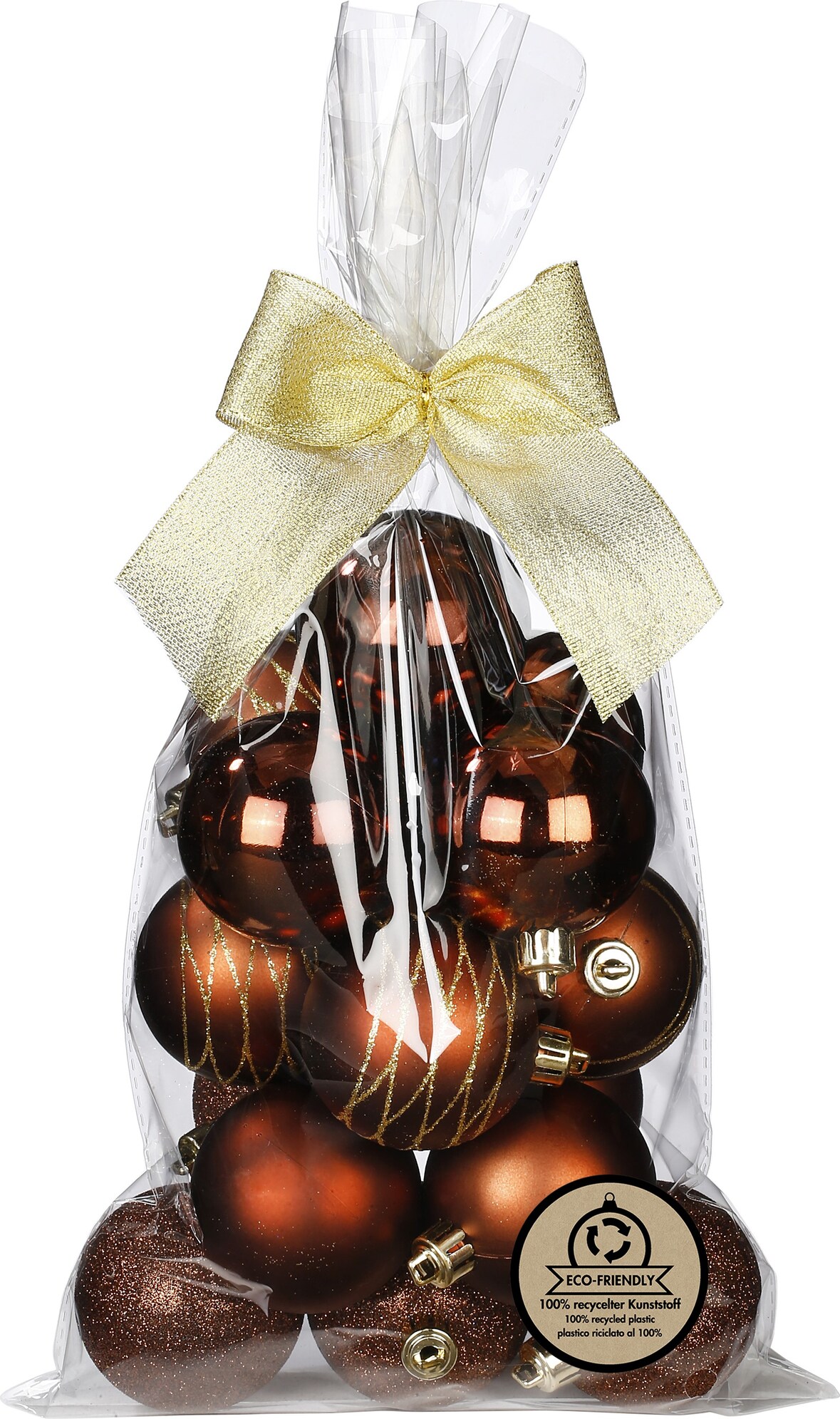 16 Weihnachtskugeln 6cm Kunststoff Christbaumkugeln Weihnachtsbaumkugeln Motiv