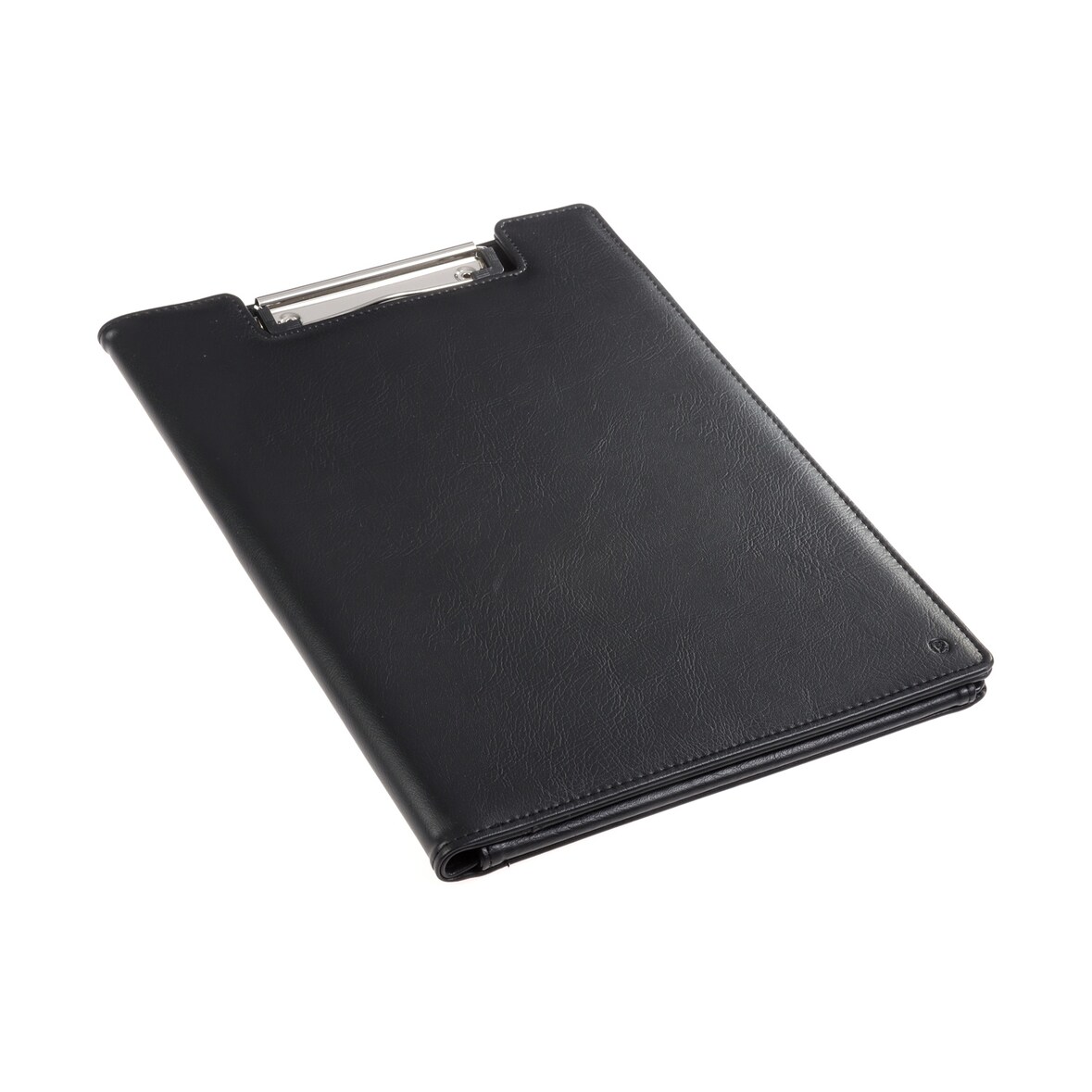 Porte-bloc à rabat Rillstab A4 similicuir noir, RI98850