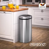 thumbnail of MONZANA® Sensor Mülleimer 58 L Wasserdicht Automatik Eckig Küche Abfalleimer Müllbehälter Edelstahl