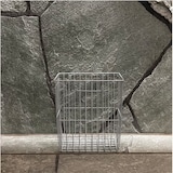 thumbnail of Papierkorb, Gitterkorb, Abfalleimer, 25 Liter, zum Hängen und Stellen : Farbe - Edelstahl (glänzend)