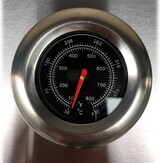 thumbnail of Barbacoa de gas 3 Quemadores + 1 Lateral Carro de almacenamiento Termómetro integrado 12800W Negro/Inox Amsta AMBB77791