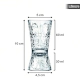 thumbnail of Rcr Bicchiere Liquore  Clessidra Tattoo  cl 6