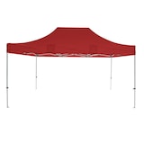 thumbnail of Carpa Cenador Plegable Profesional Aluminio Expert 3x4,5 Rojo | Estructura Hexagonal 40x40x1,6 mm | Resistente para Exterior y Eventos