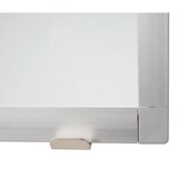 thumbnail of Whiteboard HWC-C85b, met uitschuifbaar bord Magneetbord Memobord Prikbord, mobiel oprolbaar incl. accessoires, 167x186cm