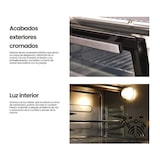 thumbnail of INFINITON MiniHorno HSM-26B61, 60 Litros, 2500 W, Temporizador, Negro