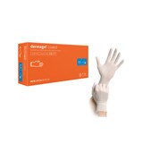 thumbnail of Mercator dermagel® creme – Medizinische Latex-Schutzhandschuhe, texturierte Oberfläche 1x 100 Stück Farbe: creme Größe: M