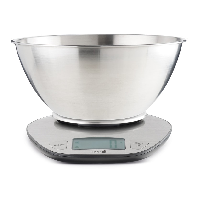 Eva bilancia cucina digitale acciaio inox 5kg / 1g
