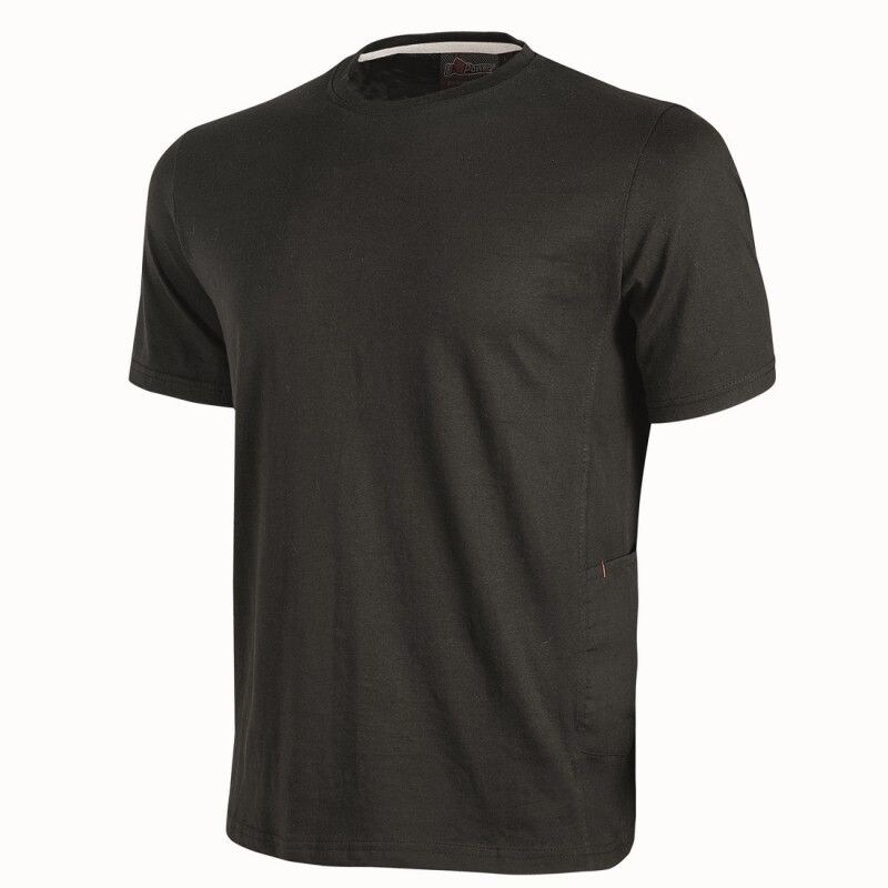 U-Power - T-shirt manches courtes noir Slim ROAD Noir Taille 3XL