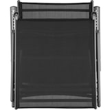 thumbnail of tectake Ligbed Marisol aluminium, 7 standen - donkergrijs - 403258