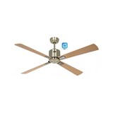 thumbnail of CasaFan ECO NEO III 132 cm Deckenventilator mit WLAN, 944222 W, antiker Messingmotor / umkehrbare Flügel aus Ahorn und Buche