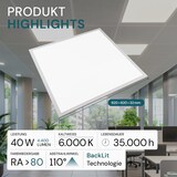 thumbnail of LUXULA LED Panel LX-62-4044-6000-BL 40 W 6000 K kaltweiß IP44