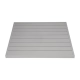 thumbnail of Bolero Hellgraue Quadratische Aluminium Tischplatte 700Mm