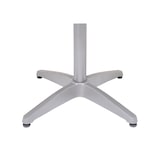 thumbnail of METRO PROFESSIONAL Mesa bistro Lynx, aluminio/madera de eucalipto, 60 x 60 cm, cuadrada, plata