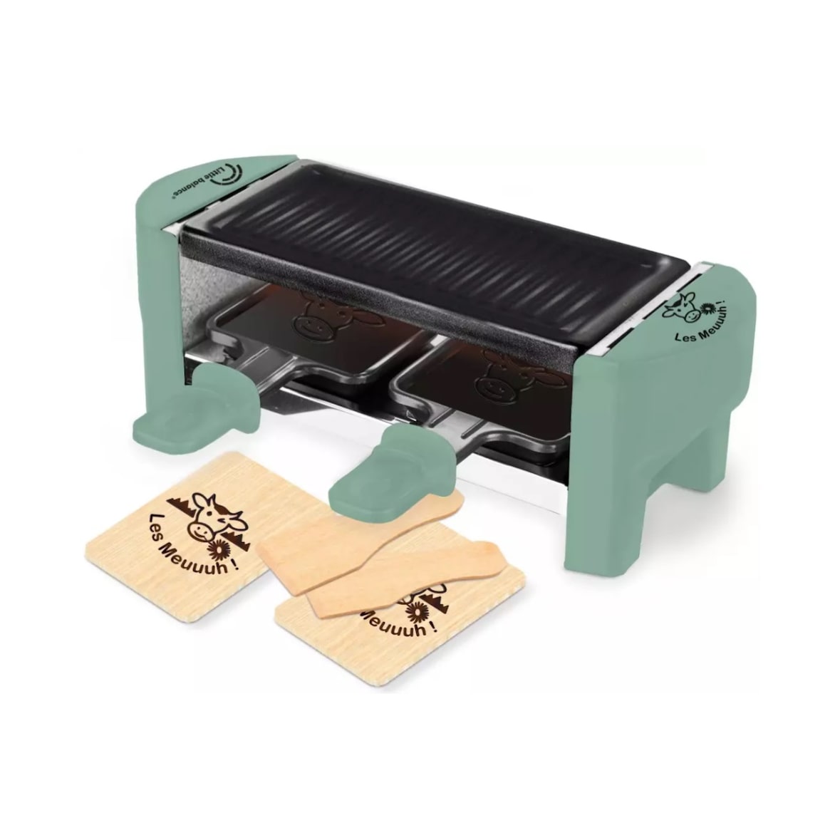 LITTLE BALANCE appareil à raclette 2 personnes 350w + gril 8746