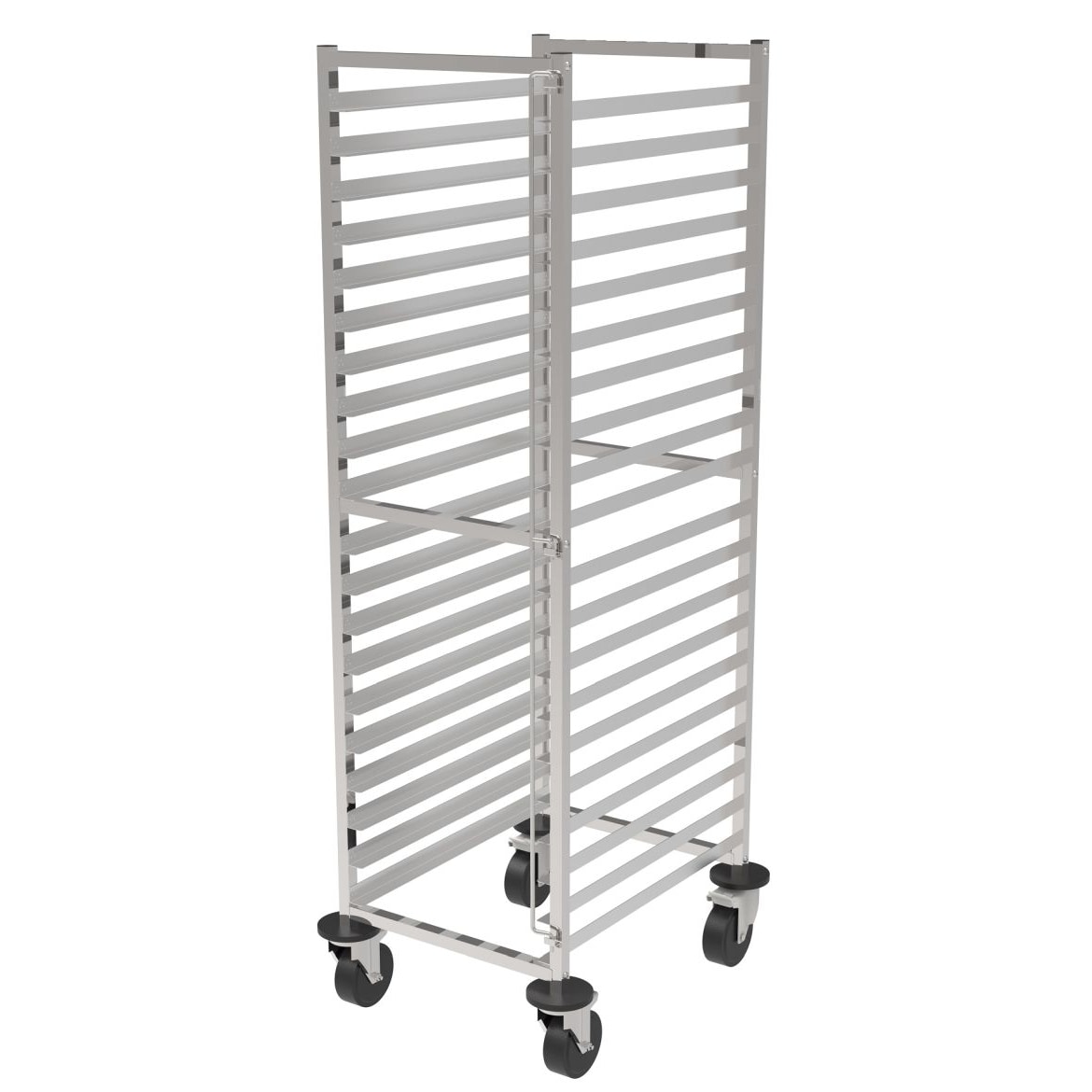 Combisteel afruimwagen met 12 rails voor GN1/1