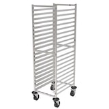 thumbnail of Combisteel afruimwagen met 12 rails voor GN1/1