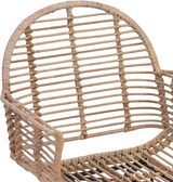 thumbnail of vidaXL Esszimmerstuhl 2 pcs Natur 44 x 44 x 74 cm Rattan und Eisen