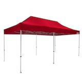 thumbnail of Tente pliante 3x6m - acier 45mm/polyester 380g Norme M2 - rouge - FRANCE-BARNUMS