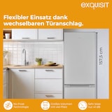 thumbnail of Exquisit Kühl-Gefrierkombination, 193 Liter, No-Frost, LED-Beleuchtung, 4-Sterne-Gefrieren, KGC5195-65-NF-330E silber