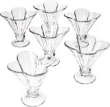 thumbnail of 6er Set Klover Eisbecher mit Fuß - 41334