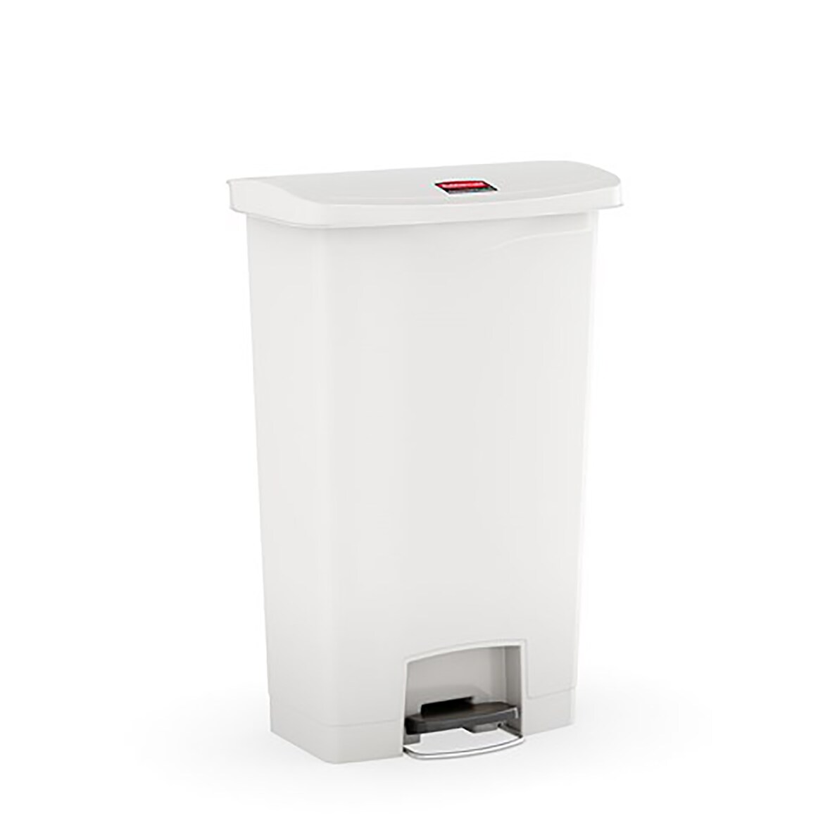 Rubbermaid Tretabfalleimer Slim Jim 1883557 Kunststoff 50l weiß