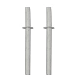 thumbnail of Fahrradanlehnbügel 115 x 76 cm Flachstahl 13 mm Anthrazit Einbetonieren Fahrradständer Parker Typ H