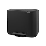 thumbnail of Brabantia Bo Pedaalemmer 3x11 ltr - mat zwart