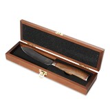 thumbnail of Zayiko Kurumi Damast Steakmesser I 12 cm Klinge I Nussbaumgriff I Holzbox