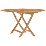 thumbnail of vidaXL Gartentisch Klappbar 110x110x75 cm Massivholz Teak
