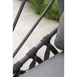 thumbnail of Balancelle de jardin en acier avec coussins gris - LACANAU