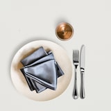 thumbnail of Restootab - Tafel Ø70cm - model Round witte voet inox randen