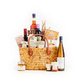 thumbnail of fein und kostbar Geschenkkorb Süßes Leben, 12-teilig, gefüllt mit mediterranen Spezialitäten