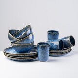 thumbnail of Gipfelstück Dessertteller 22 cm 4er-Set, postsicher, Serie WILDE SCHLUCHT