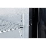 thumbnail of METRO Professional Frigo vetrina per bevande GBC3102, alluminio/vetro, 90 x 52 x 86.5cm, 198 L, ventilata, 2 porte, nero