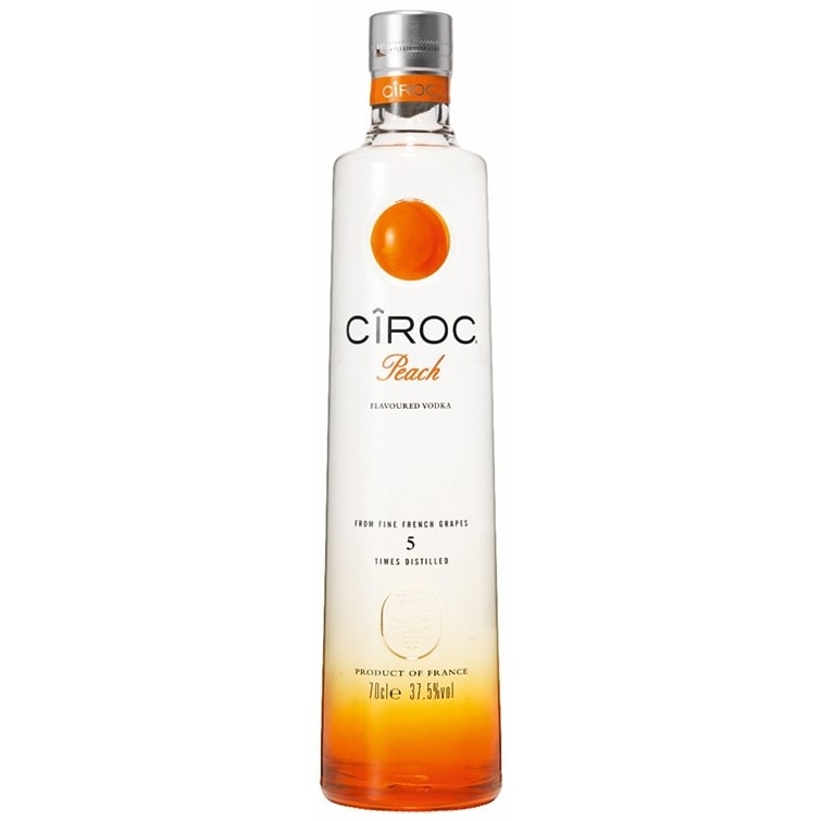 Vodka Cîroc Peach - 37.5° 70 cl