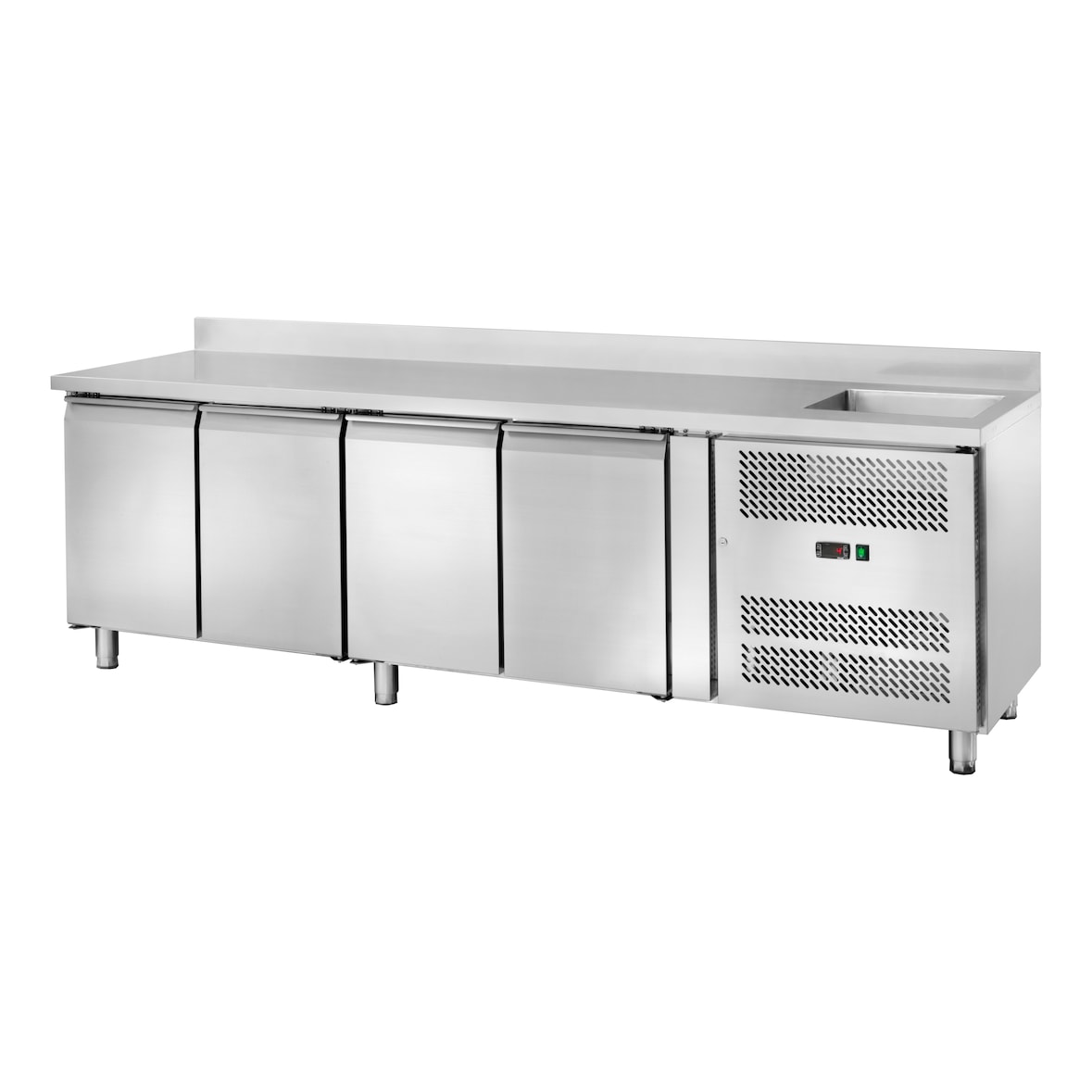 Comptoir table réfrigérée avec évier AK4202TNL