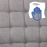 thumbnail of Cadeira de escritório Terni cinza/tecido