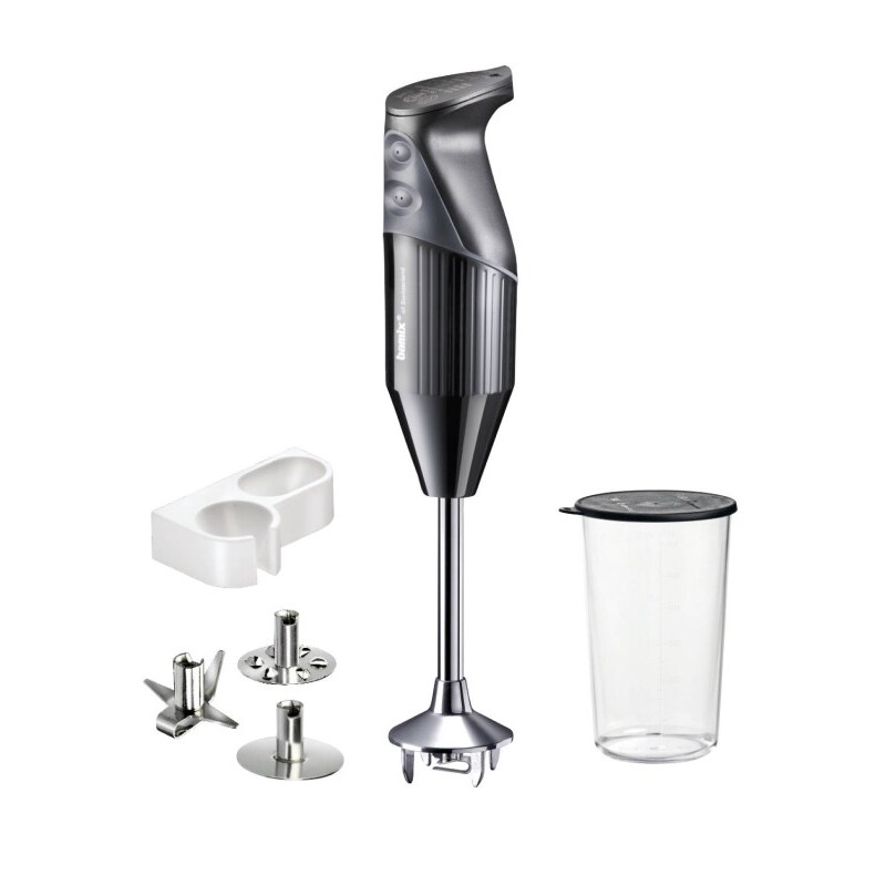 Bamix Mono pro1 Nero, robot 160 W da cucina frullatore ad immersione